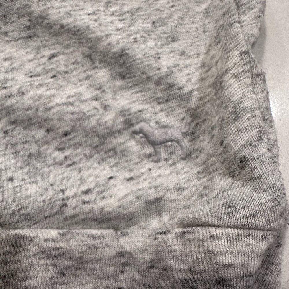 Victoria's Secret PINK Long Sleeve Tunic Shirt, Marled Grey, Size Small - Picture 2 of 3